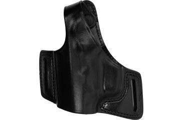 Image of Bianchi 5 Black Widow Holster - Plain Black, Left 15717