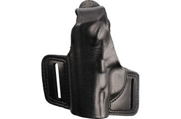 Image of Bianchi 5 Black Widow Holster, Plain Black, Left, 18271
