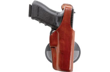 Image of Bianchi 59 Special Agent Holster - Plain Black, Left Hand 18283