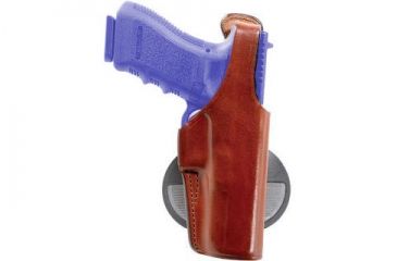 Image of Bianchi 59 Special Agent Holster - Plain Black, Left Hand 19143