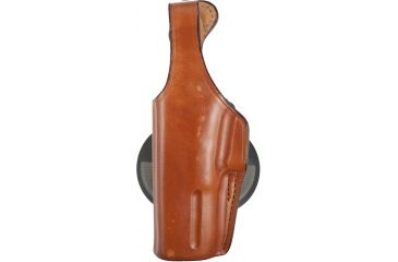 Image of Bianchi 59 Special Agent Holster, Plain Black, Left Hand - Fits Glock 29/30 - 19147