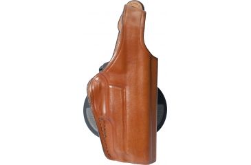Image of Bianchi 59 Special Agent Leather Paddle Holster Plain Tan, Right Hand 19164