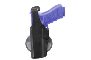 Image of Bianchi 59 Special Agent Plain Black Left Hand Paddle Holster - Fits Glock 19, 23, and Similar 19135