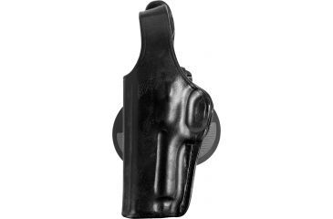 Image of Bianchi 59 Special Agent Leather Paddle Holster Plain Black, Left Hand 