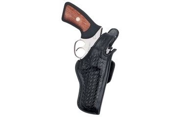 Image of Bianchi 5BHL-2 Thumbsnap (For Sam Browne Belt) - Plain Black, Left Hand 10242