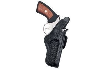 Image of Bianchi 5BHL-2 Thumbsnap (For Sam Browne Belt) - Plain Black, Right Hand 10238