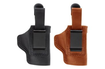 Image of Bianchi 6A Waistband Ambidextrous IWB/OWB Holster, Black, Tan