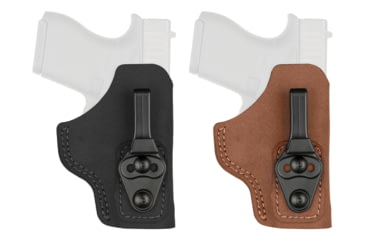 Image of Bianchi 6T Waistband Tuckable Holster, Black, Tan