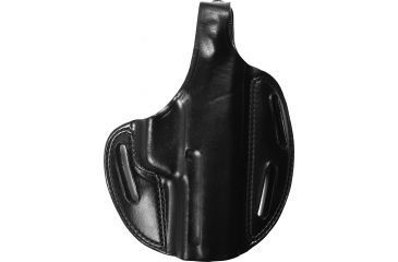 Image of Bianchi 7 Shadow II Belt Holster, Plain Black, Right Hand - H&amp;K USP .45 - 22676 