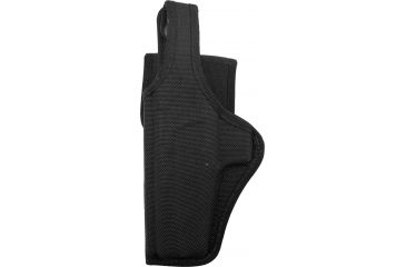 Image of Bianchi 7115 AccuMold Vanguard Black Left Hand Belt Holster - H&amp;K USP 9mm/.40