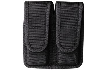 Image of Bianchi 7302 AccuMold Double Magazine Pouch - Black, Hidden 18470