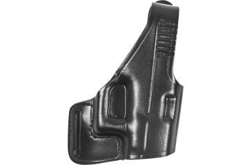 Image of Bianchi 75 Venom Belt Slide Holster, Glock 17/19, Right Hand, Plain Black, 24048