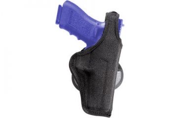 Image of Bianchi 7500 AccuMold Paddle Holster - Black, Left Hand 19849