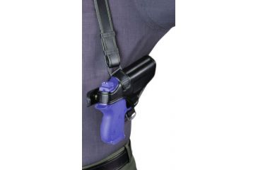 Image of Bianchi 7700 LeatherLite Shoulder System - Black, Right Hand 19810