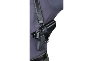 Image of Bianchi 7700 LeatherLite Shoulder System - Black, Right Hand 19816