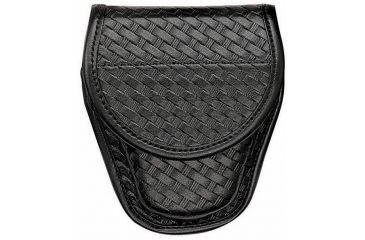Image of Bianchi 7900 Covered Cuff Case - Basket Black, Brass 23822