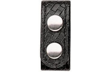 Image of Bianchi 7906 Belt Keeper - 4 pack - Plain Black, Brass 22186