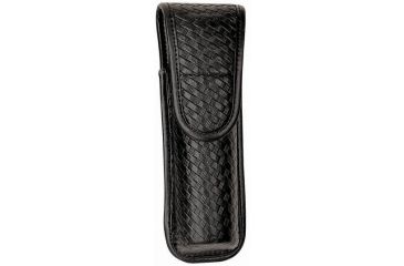 Image of Bianchi 7911 Covered Compact Light Pouch - Plain Black, Brass 22606