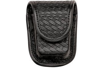 Image of Bianchi 7915 Pager/Glove Pouch - Plain Black, Brass 22190