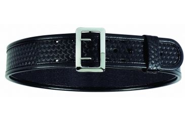 Image of Bianchi 7965 ErgoTek Sam Browne Belt - Basket Black, Chrome, Waist Size 26-28in, 22430