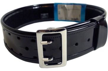 Image of Bianchi 7965 ErgoTek Sam Browne Belt - Hi-Gloss, Chrome, Waist Size 46-48in, 22397