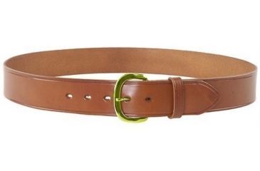 Image of Bianchi B5 Dress Belt - Plain Tan, Brass 12151