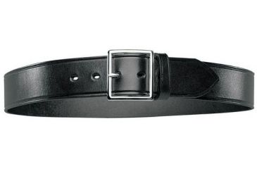 Image of Bianchi B8G Garrison Belt - Plain Black, Nickel 12257