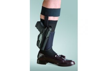 Image of Model 150 Negotiator Ankle Holster Finish: Plain Black