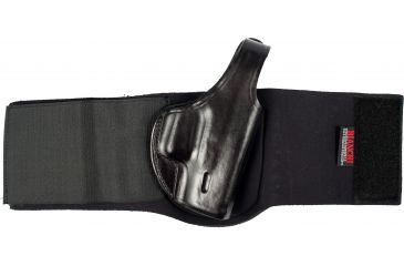 Image of Bianchi Negotiator Holster, Black, Right Hand, Size 12 Fits Glock 26/27