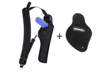 Image of Bianchi 4100 Ranger HuSH Right Hand System Holster w/ Bianchi 4100H Ranger HuSH Right Hand System Flap