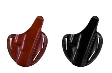 Image of Bianchi Shadow II Pancake-style Holster, Black, Plain Tan