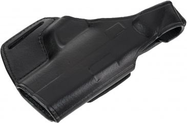Image of Bianchi 75 Venom Belt Slide Holster, Size 13C S&amp;W M&amp;P 9Mm/.40, Right Hand, Plain Black, 24841