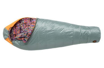 Image of Big Agnes Anthracite 20 FireLine Pro Recycled Sleeping Bag, Zirkel Alpenglow, Regular, BTMA20RL26ANN