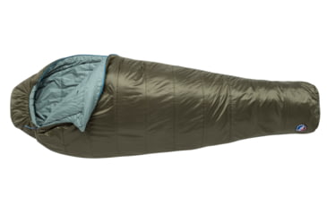 Image of Big Agnes Anthracite 30 FireLine Pro Recycled Sleeping Bag, Olive Night/Chinois Green, Regular, BTMA30RL26