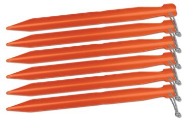 Image of Big Agnes 7in Tent Stakes - 6 Pack, Gold, 7in, ASTAKEPK719
