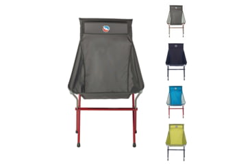 Image of Big Agnes Big Six Camp Chair, Asphalt, Asphalt/Gray, Black, Blue/Gray, Green