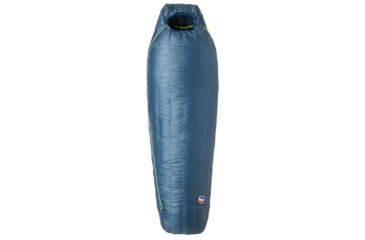 Image of Big Agnes Blackburn UL 0 Sleeping Bag 850 DownTek, Right Zip, Blue, Small, BBULSR19