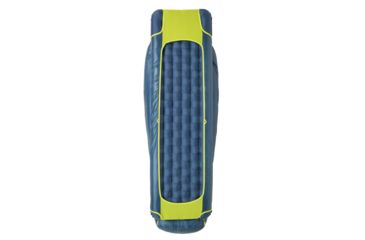 Image of Big Agnes Blackburn UL 0 Sleeping Bag 850 DownTek, Right Zip, Blue, Small, BBULSR19