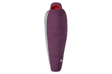 Image of Big Agnes Blue Lake 25 Sleeping Bag FireLine Pro, Right Zip - Women's, Beet/Paprika, Regular, BTMWBLRR19