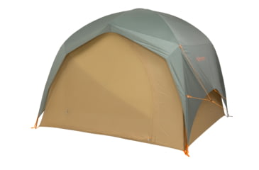Image of Big Agnes Bunk House 4 Tent, Prairie Sand/Chinois Green, TBUNK426