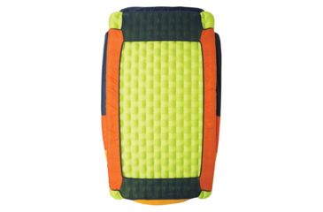Image of Big Agnes Cabin Creek 15 Double Sleeping Bag FireLine Eco, Navy/Orange/Yellow, 40in Double Wide, BDWCC19