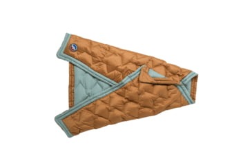 Image of Big Agnes Camp Quillow Blanket, Blue Surf/Brown Sugar, One Size, BCQ25