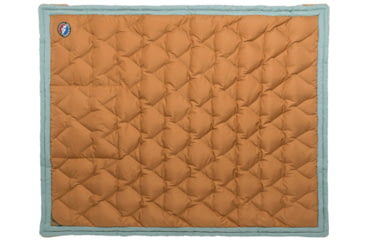 Image of Big Agnes Camp Quillow Blanket, Blue Surf/Brown Sugar, One Size, BCQ25