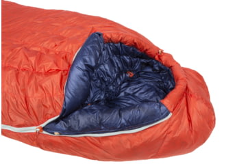 Image of Big Agnes Cinnabar -20, 850 Downtek Sleeping Bag, Pumpkin, Long, BCN20LL20