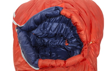 Image of Big Agnes Cinnabar -20, 850 Downtek Sleeping Bag, Pumpkin, Long, BCN20LL20