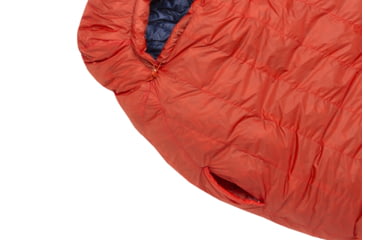 Image of Big Agnes Cinnabar -20, 850 Downtek Sleeping Bag, Pumpkin, Long, BCN20LL20