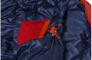 Image of Big Agnes Cinnabar -20, 850 Downtek Sleeping Bag, Pumpkin, Long, BCN20LL20