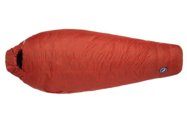Image of Big Agnes Cinnabar -40, 850 Downtek Sleeping Bag, Pumpkin, Small, BCN40SL20