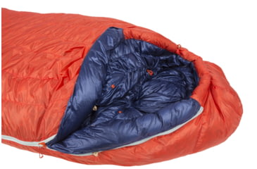 Image of Big Agnes Cinnabar -40, 850 Downtek Sleeping Bag, Pumpkin, Small, BCN40SL20