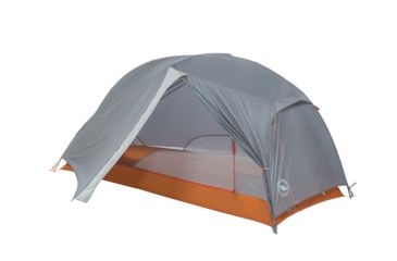 Image of Big Agnes Copper Spur HV UL1 Bikepack Tent, Gray/Orange, THVCSBP119